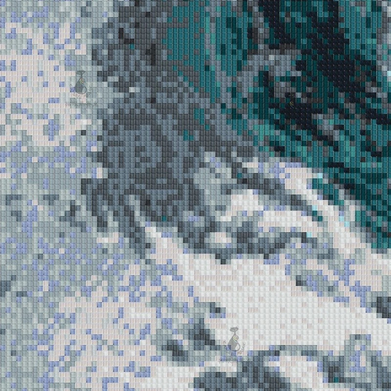 Mosaic Mural Closeup